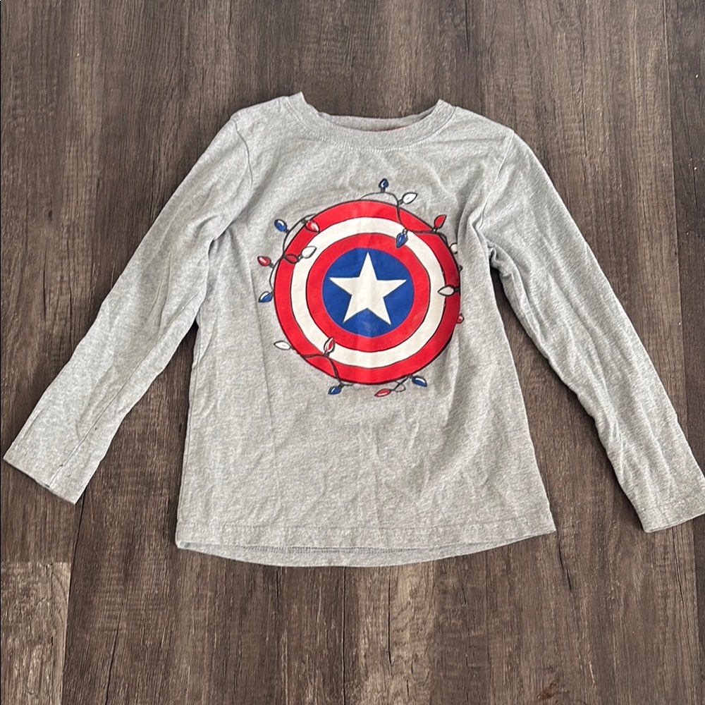 Bundle and save! 6/50 💰 Captain America Kids Long Sleeve Shirt